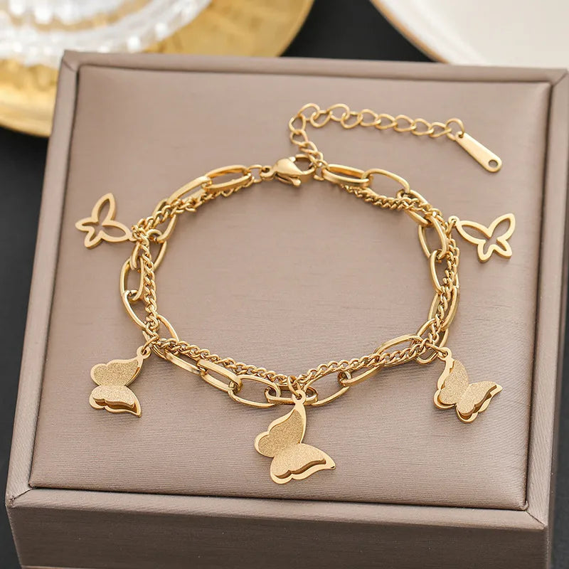 Seraphine charm bracelet - Gold plated