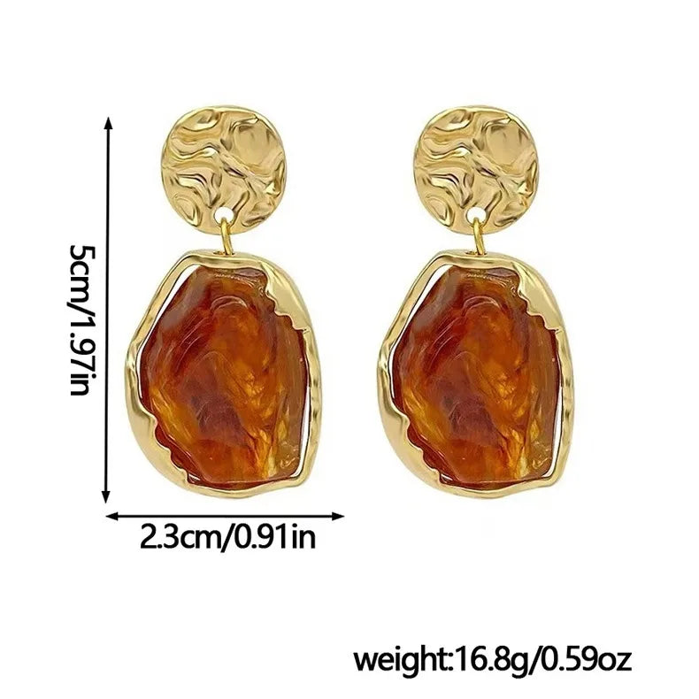 Charlie Flow Earrings - White