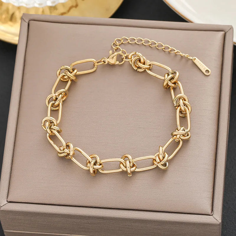 Heska Chain Bracelet - Gold plated