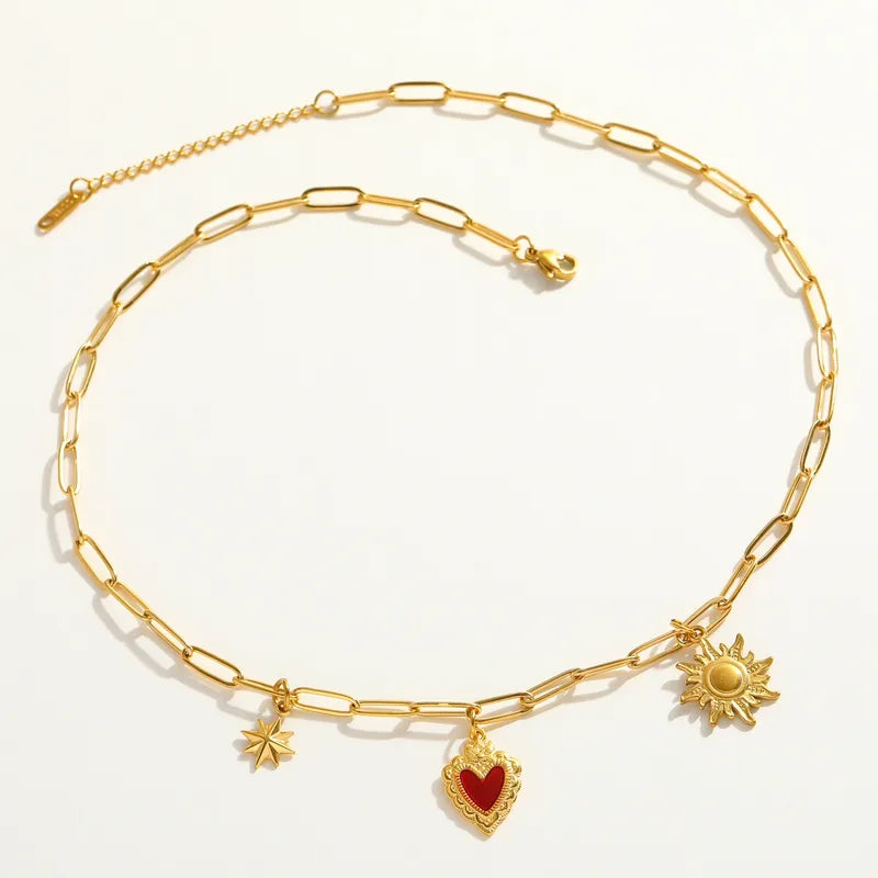 Amoré Necklace - Gold plated