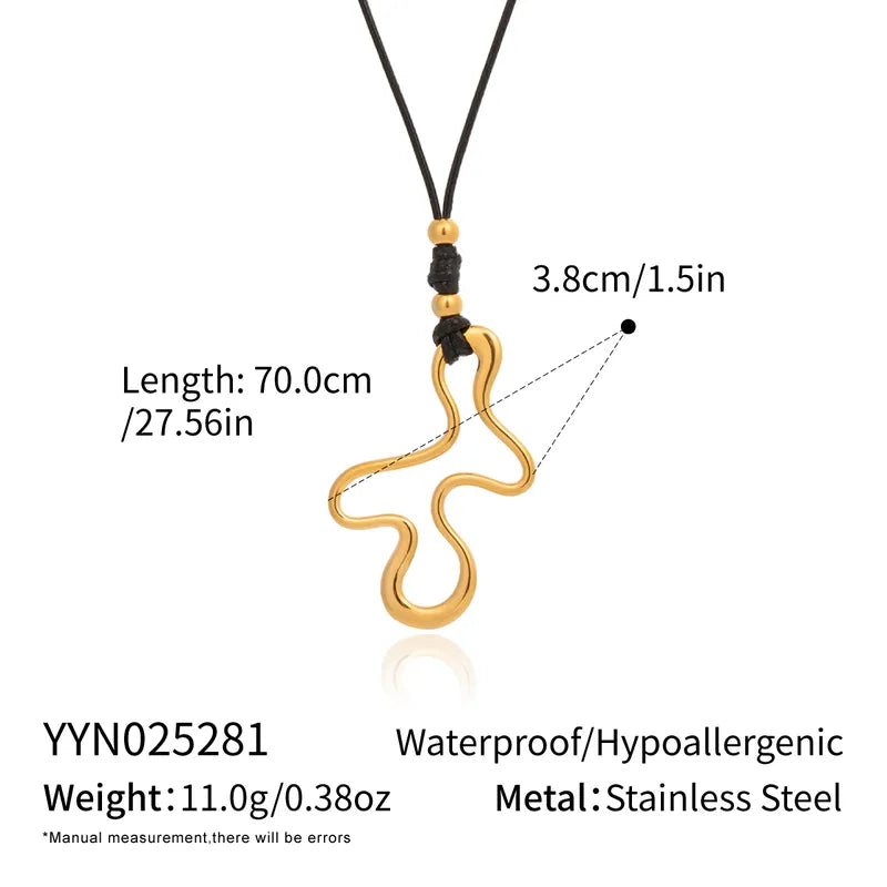 Meca Necklace - Gold plated