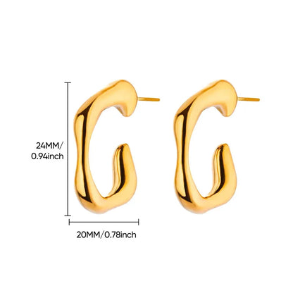 Mercury Ripple Earrings