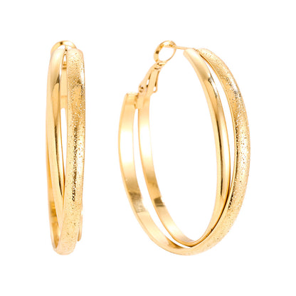 Ramona Hoop Earrings - Gold plated