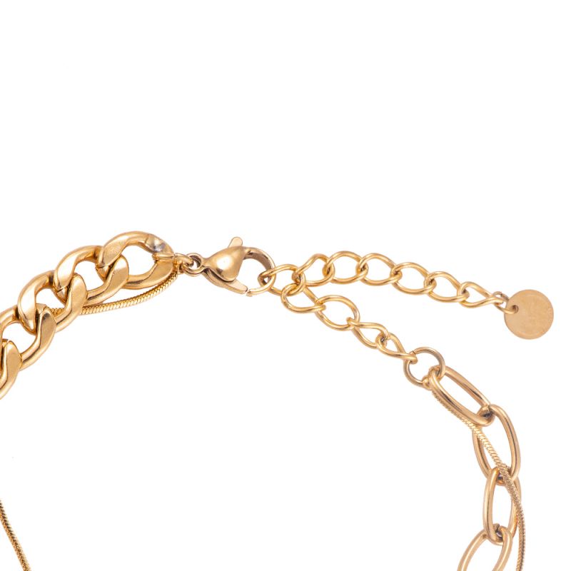 The Serena bracelet - Gold plated