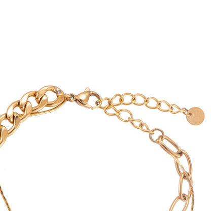 The Serena bracelet - Gold plated