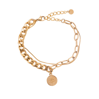 The Serena bracelet - Gold plated