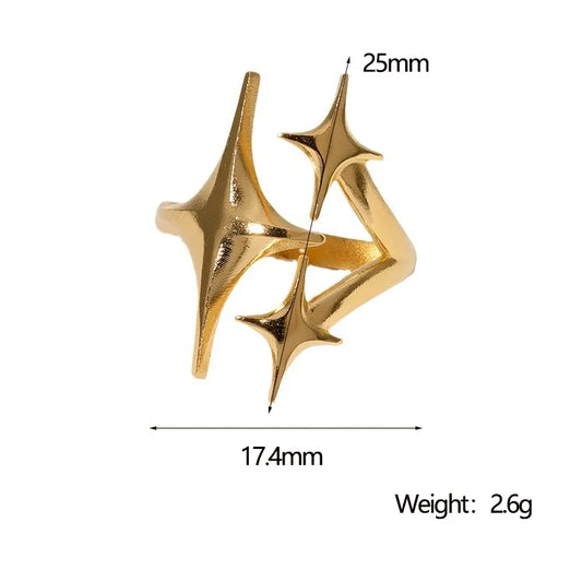 Starlet Ring - Gold plated