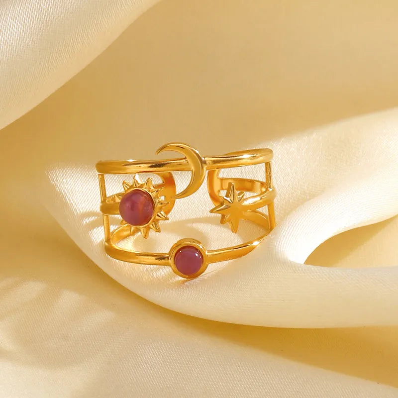 Solstice Ring - Gold plated