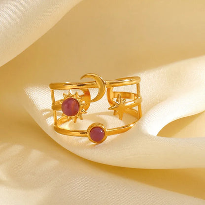 Solstice Ring - Gold plated