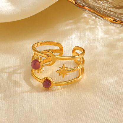 Solstice Ring - Gold plated