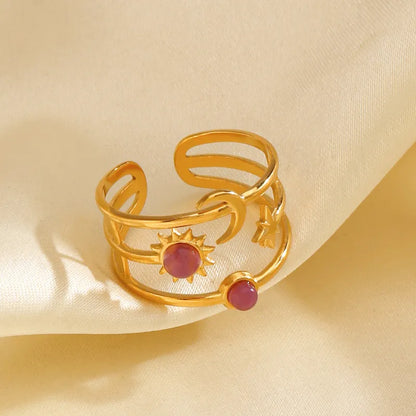 Solstice Ring - Gold plated