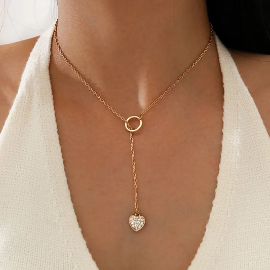 True Heart Necklace - Gold plated