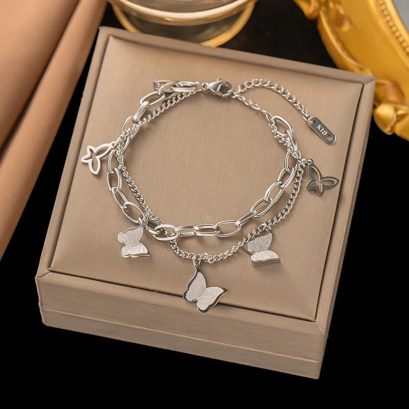 Seraphine charm bracelet- Silver