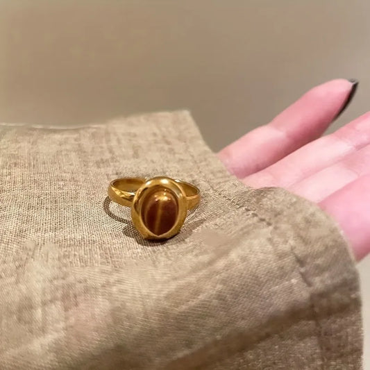 Golden Guardian Ring - Gold plated