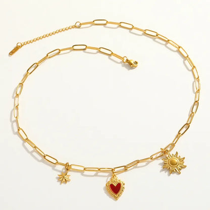 Amoré Necklace - Gold plated