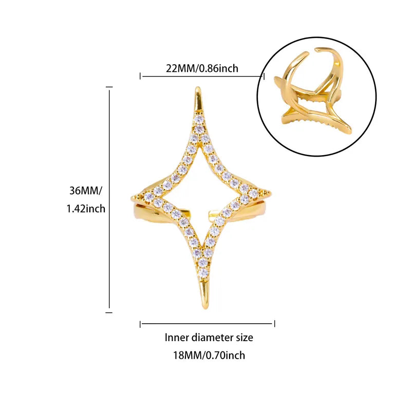 Twilight Ring - Gold plated