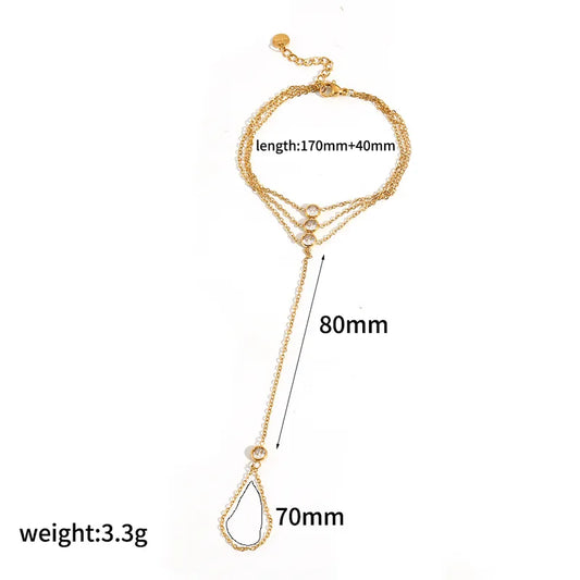 Aurielle kettingarmband - verguld