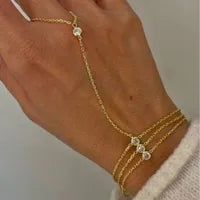 Gabrielle Chain Bracelet - Gold plated