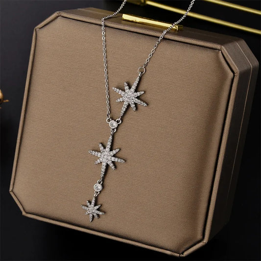 Orion's belt Necklace - Silver