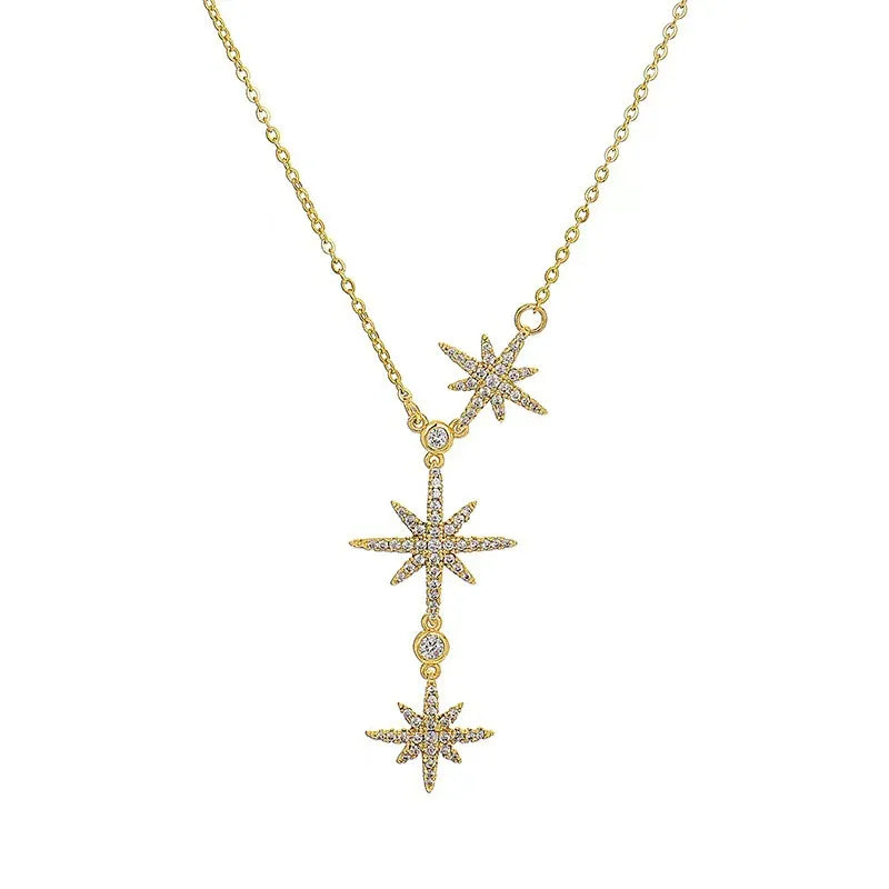 Orion's belt Necklace - Rose gold
