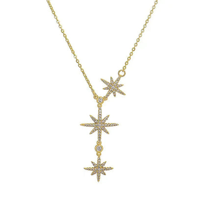 Orion's belt Necklace - Rose gold