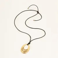 Elena ketting - verguld