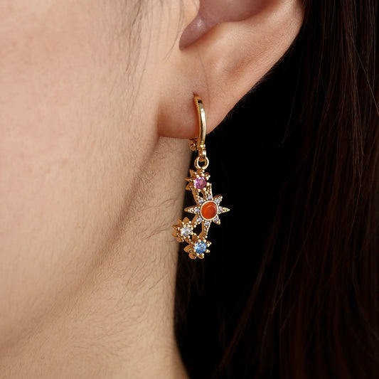Solene Earrings - Gold plated
